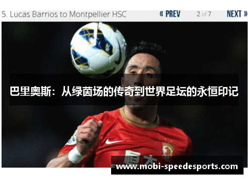 巴里奥斯：从绿茵场的传奇到世界足坛的永恒印记