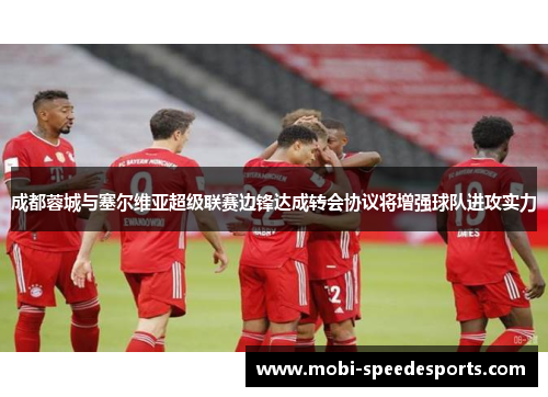 成都蓉城与塞尔维亚超级联赛边锋达成转会协议将增强球队进攻实力